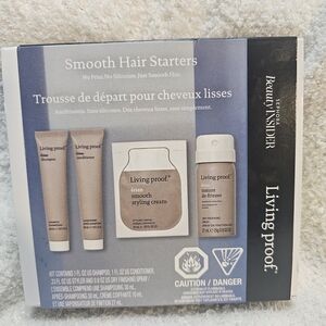 Living Proof Smooth Hair Starters Kit - Tan and White